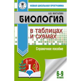 

Справочник. Биология в таблицах и схемах 6-9 класс. Маталин А. В.