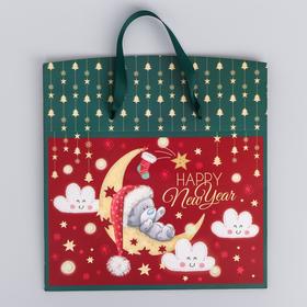 

Пакет-коробка "Happy New Year", Me To You, 20 x 28 x 13 см