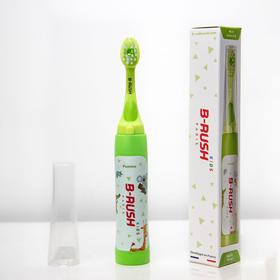 

Зубная щетка B-RUSH KIDS B1-K103ES, для детей, автоподача пасты, 40 г пасты, зеленая