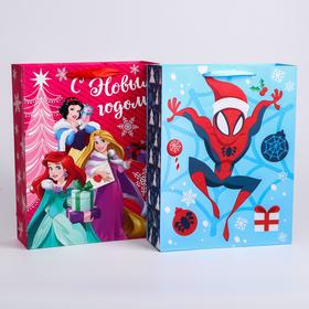 

Пакет ламинат "С Новым Годом!", Disney, 31х40х11 см, МИКС 2
