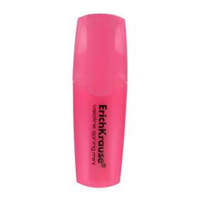 

Маркер текстовыделитель 5.2 ErichKrause "Visioline Mini Spring", розовый 48788