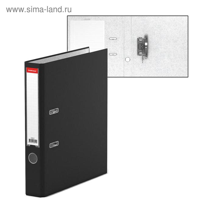 

Папка-регистратор А4, 50 мм, ErichKrause Granite, с арочным механизмом, черная