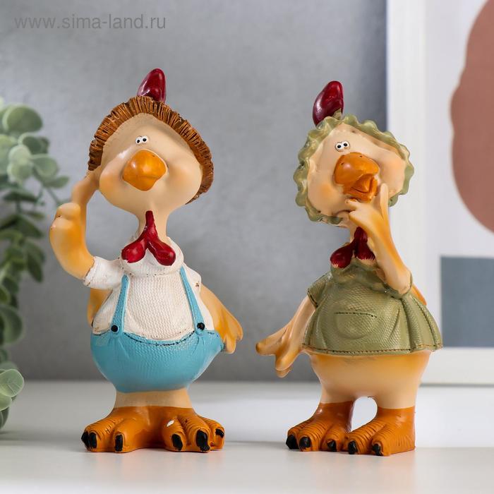 

Сувенир полистоун "Цыпа-садовод" МИКС 13,5х6,5х7,5 см