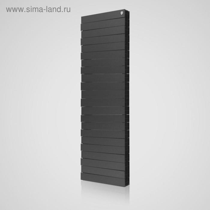 

Радиатор биметаллический Royal Thermo PianoForte Tower new/Noir Sable, 22 секций, черный