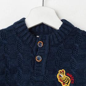 

Джемпер для мальчика, цвет тёмно-синий, рост 80 см