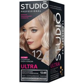 

Комплект ULTRA для окрашивания волос Studio Professional Volume Up, тон 12.65 ультрасветлый перламутровый блонд