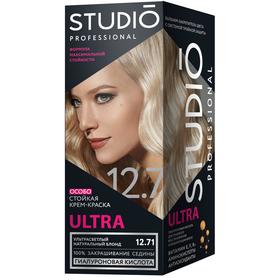 

Комплект ULTRA для окрашивания волос Studio Professional Volume Up, тон 12.71 ультрасветлый натуральный блонд
