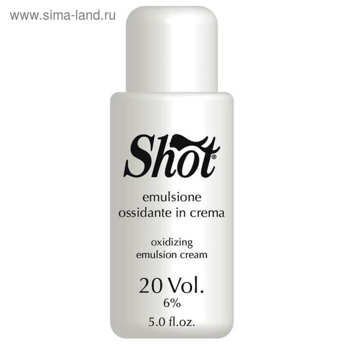 Краски для волос  Сима-Ленд Окисляющая эмульсия 6 % Shot кремовая, 150 мл