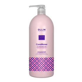 

Кондиционер для нарощенных волос Ollin Professional Silk Touch, с маслом белого винограда, 1000 мл