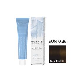 

Крем-краситель для окрашивания волос Cutrin Sun Aurora Demi Permanent Brightening, тон 0.36 яркое солнце, 60 мл