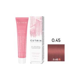 

Крем-краска для окрашивания волос Cutrin Aurora Permanent Harmony, тон 0.45 розовый кварц, 60 мл