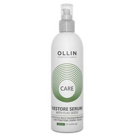 

Сыворотка для восстановления волос Ollin Professional, с экстрактом семян льна, 150 мл
