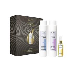 

Косметический набор для ухода за волосами Ollin Professional Perfect Hair, 3 предмета