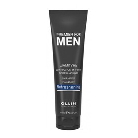Шампунь для ежедневного ухода Ollin Professional Premier For Men, освежающий, 250 мл