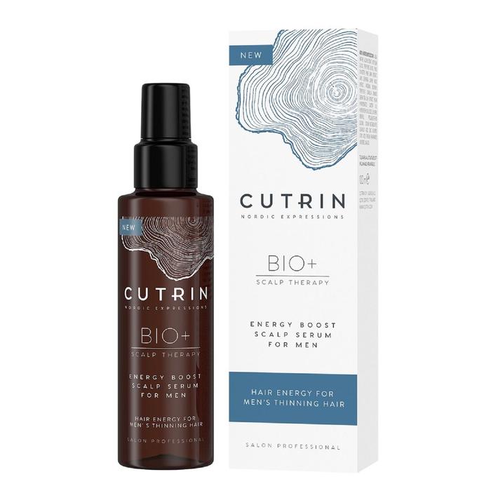 Сыворотка-бустер для укрепления волос Cutrin Bio+ Energy Boost for men, 100 мл