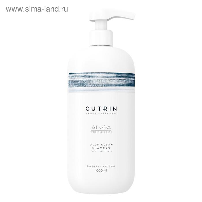 

Шампунь для глубокого очищения волос Cutrin Ainoa Deep clean, 1000 мл