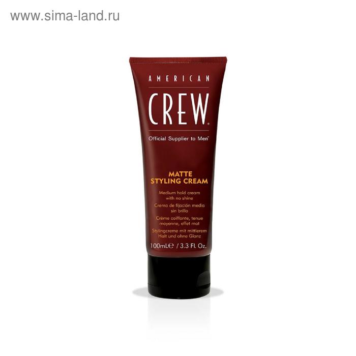 фото Крем средней фиксации american crew matte styling cream, 100 мл