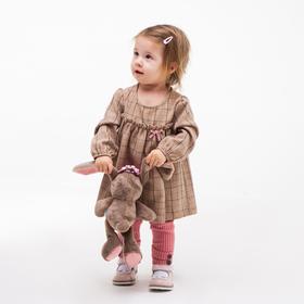 

Комплект для девочки (кофточка, штанишки), цвет бежевый/пудра рост 92 см