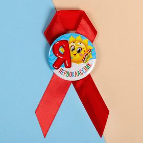 

Набор на 1 сентября ручка + значок, 11 х 19 см