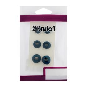 

Комплект амбушюр Krutoff, для наушников, 3 пары, размер S, M, L, синие
