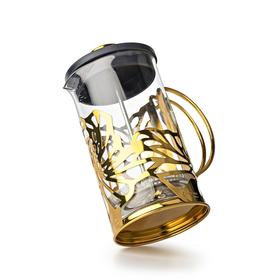 

Френч-пресс для заваривания чая и кофе Apollo Genio Cite Gold, 600 мл