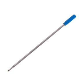 Стержень шариковый синий, 0.5 мм, L-115 мм, металлический для поворотной ручки