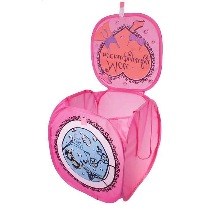 Корзина для белья "Мои постирушки"