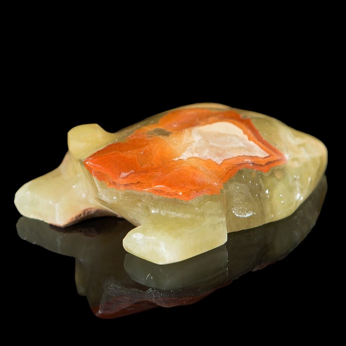 Сувенир Жаба 2" 5х3х3 см оникс