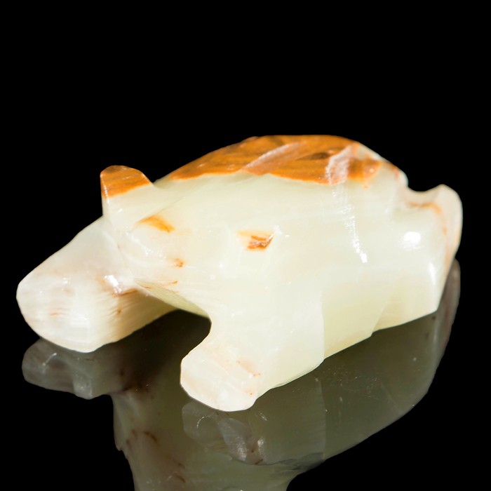 Сувенир Жаба 2" 5х3х3 см оникс