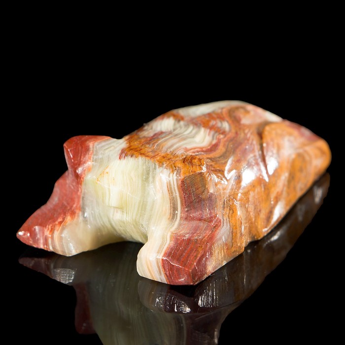 Сувенир Жаба 2" 5х3х3 см оникс