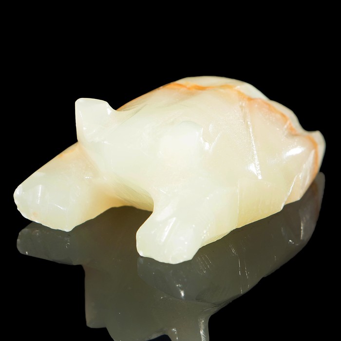 Сувенир Жаба 2" 5х3х3 см оникс