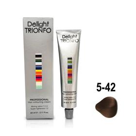 

Крем-краска для окрашивания волос Constant Delight, Delight Trionfo 5-42, светло-коричневый, бежево-пепельный, 60 мл