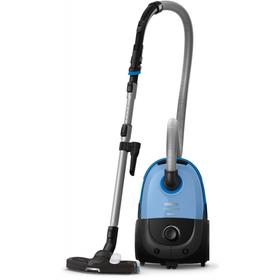 

Пылесос Philips FC8587/01, 1800/450 Вт, 4 л, шнур 6 м, чёрно-голубой
