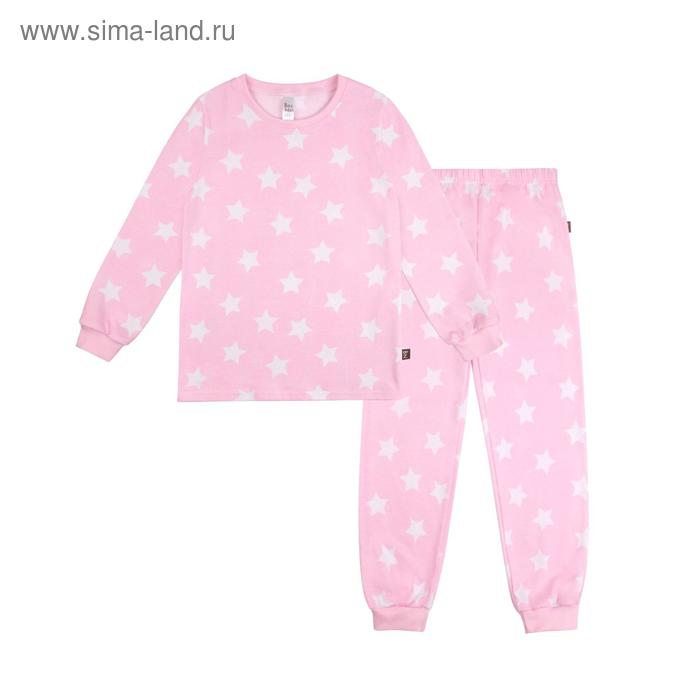 Пижама для девочек «Морфей», рост 86-92 см, цвет розовый