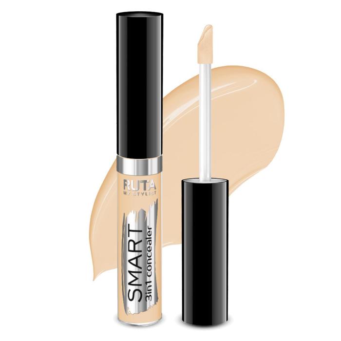 Консилер 3 в 1 Ruta Smart, тон 02 слоновая кость