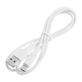 

Кабель Hoco X25, microUSB - USB, 2 А, 1 м, белый