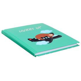 

Записная книжка А6, 80 листов Happy! "Дизайн 3", твёрдая обложка, глянцевая ламинация, блок офсет 60 г/м2