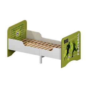 

Кровать детская раздвижная Polini kids Fun 3200 «Футбол», цвет зеленый