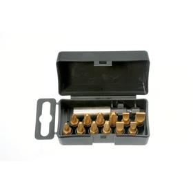 

Набор бит Felo 02091716, серия TiN, с держателем бит, SL/PZ/PH, в кейсе, 13 шт.