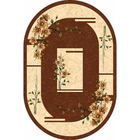 

Ковёр овальный Da Vinci d024, размер 200 х 500 см, овал, цвет brown