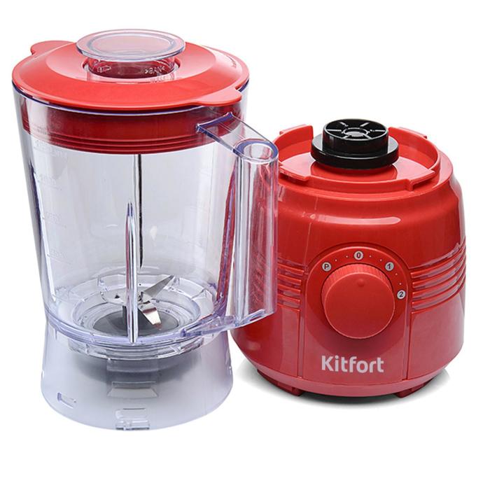Купить Блендер Kitfort KT-1331-2, стационарный, 350 Вт, 1.25/0.2 л, 2 скорости, красный Блендер Kitfort KT-1331-2, стационарный, 350 Вт, 1.25/0.2 л, 2 скорости, красный
