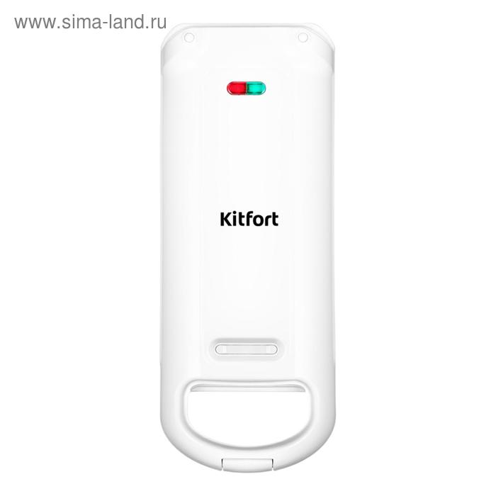 

Электровафельница Kitfort KT-1643, 700 Вт, бельгийские вафли, белая