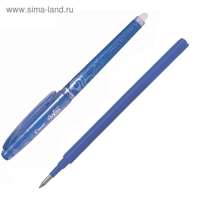 фото Набор ручка "пиши-стирай" гелевая pilot frixion, 0.5мм, узел-игла, синяя + смен. стержень