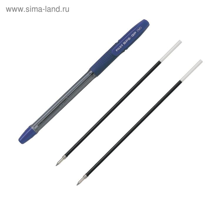 фото Набор ручка шариковая pilot, синяя, 1.0мм + 2 смен. стержня