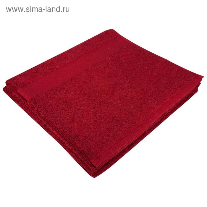 

Полотенце махровое Soft Me Large, размер 70 х 140 см, цвет бордовый
