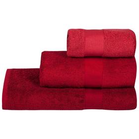 

Полотенце махровое Soft Me Medium, размер 50x100 см, цвет бордовый