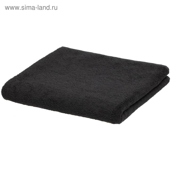 

Полотенце отельное For Rooms, размер 50x100, цвет чёрный