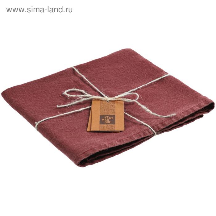 

Дорожка сервировочная Fine Line, размер 45x150 см, цвет красный
