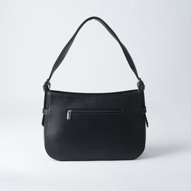 

Сумка женская, отдел на молнии, 3 наружных кармана, цвет чёрный