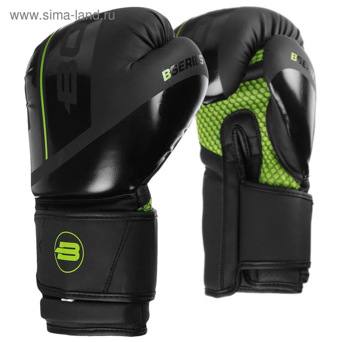 Перчатки боксёрские BoyBo B-Series, 12 унций, цвет зелёный перчатки боксёрские boybo stain флекс цвет зелёный 14 унций